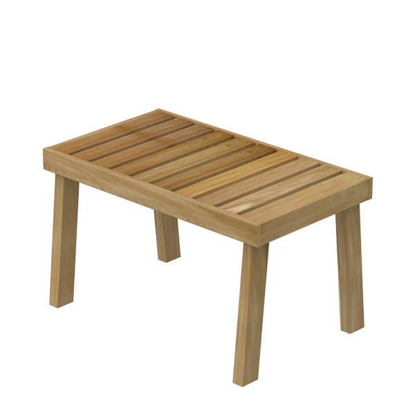Sauna Bench 870x500x500mm Sauna Bench 870x500x500mm